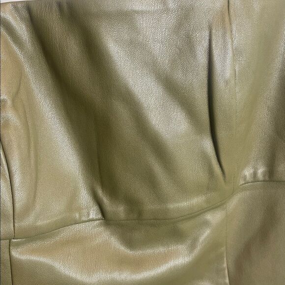 The Drop Women's Hank Vegan Leather Dress NWT SMALL - Picture 7 of 8